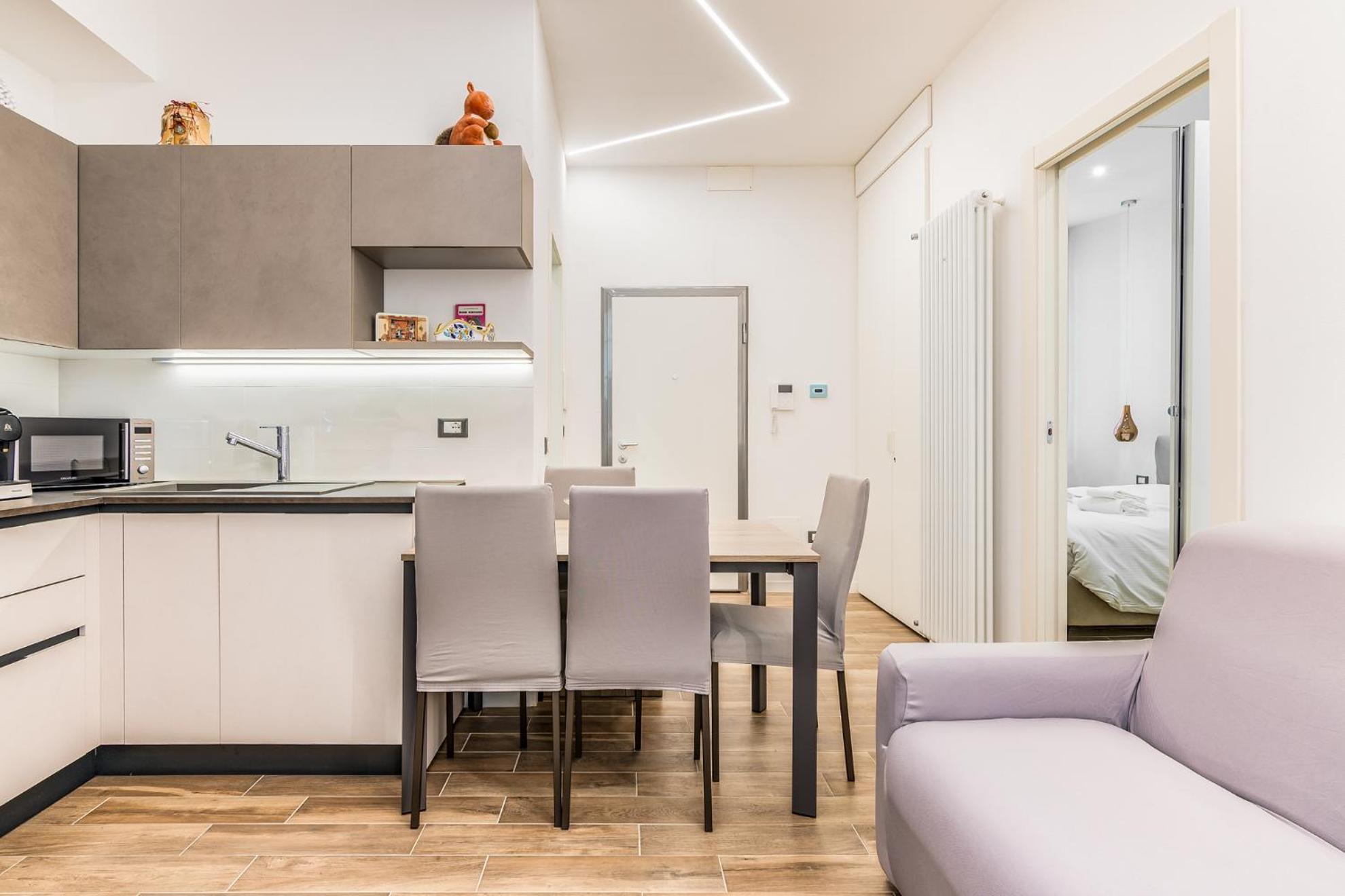 Milano Corso Genova 4Pax Wi-Fi Apartment Bagian luar foto